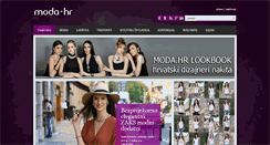 Desktop Screenshot of moda.hr